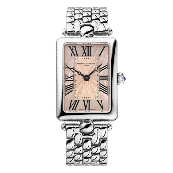 Armbanduhr Frederique Constant Dame Classics Art Deco in Stahl FC-200MPSAL2AC6B - FC-200MPSAL2AC6B